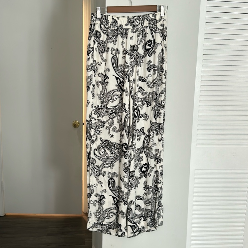 Zara paisley pants